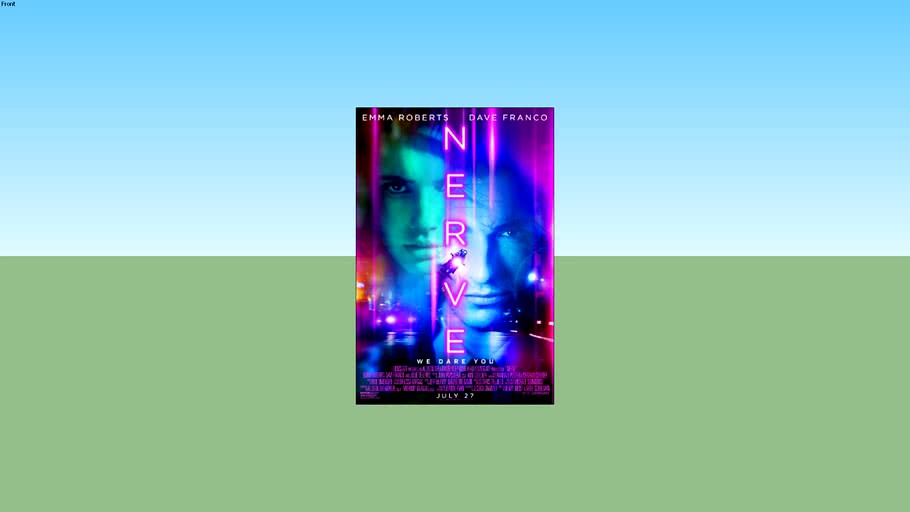 Nerve - Final One Sheet Movie Poster 27X40 Double Sided (unframed)