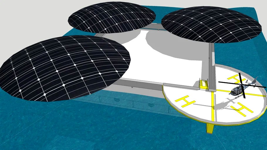 Photovoltaic Hydro generators Concept.