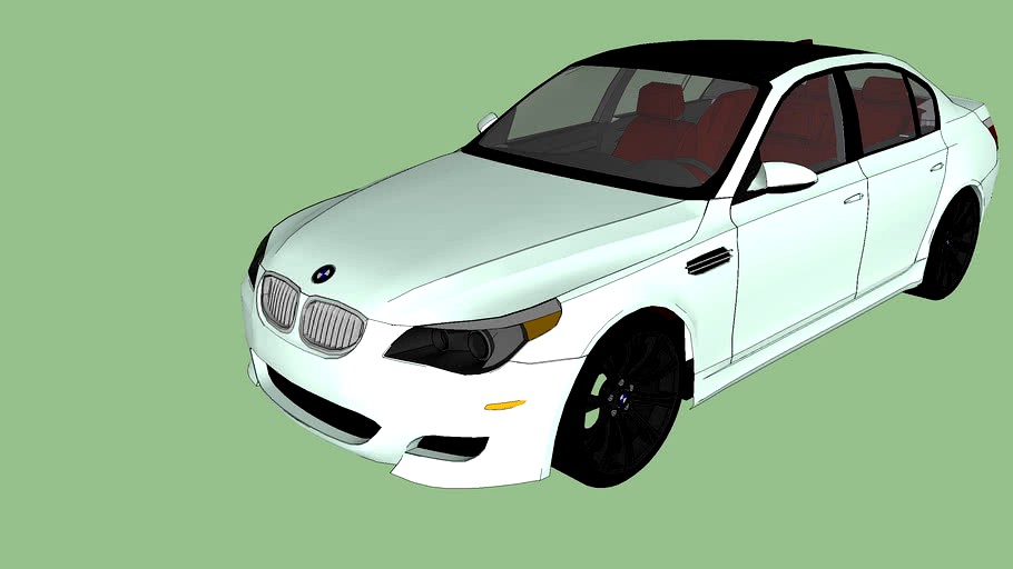 Bmw e60 3d model