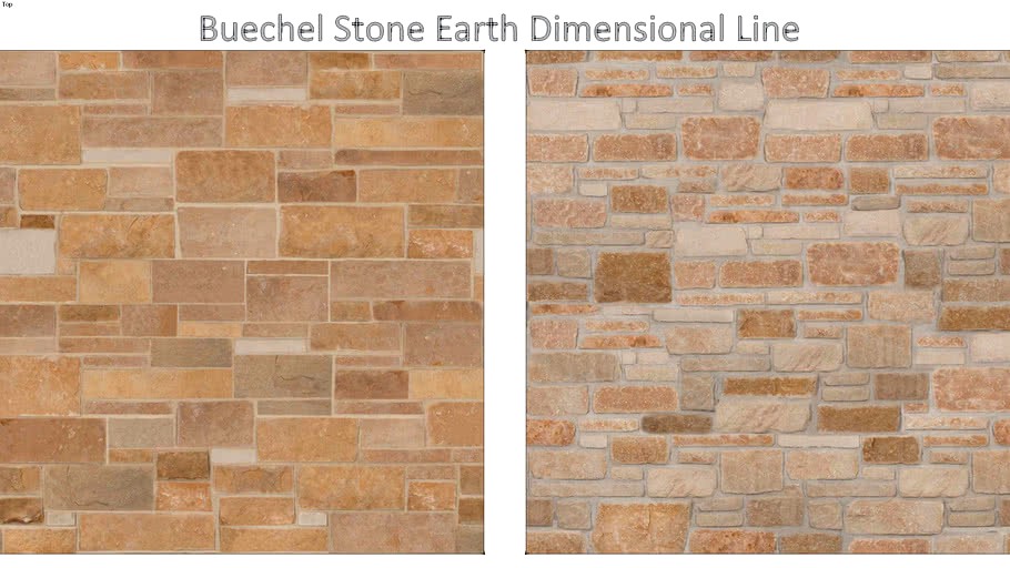 Buechel Stone Earth Dimensional Line - Architectural Thin Veneer Stone and Full Stone Veneer Masonry 6x6