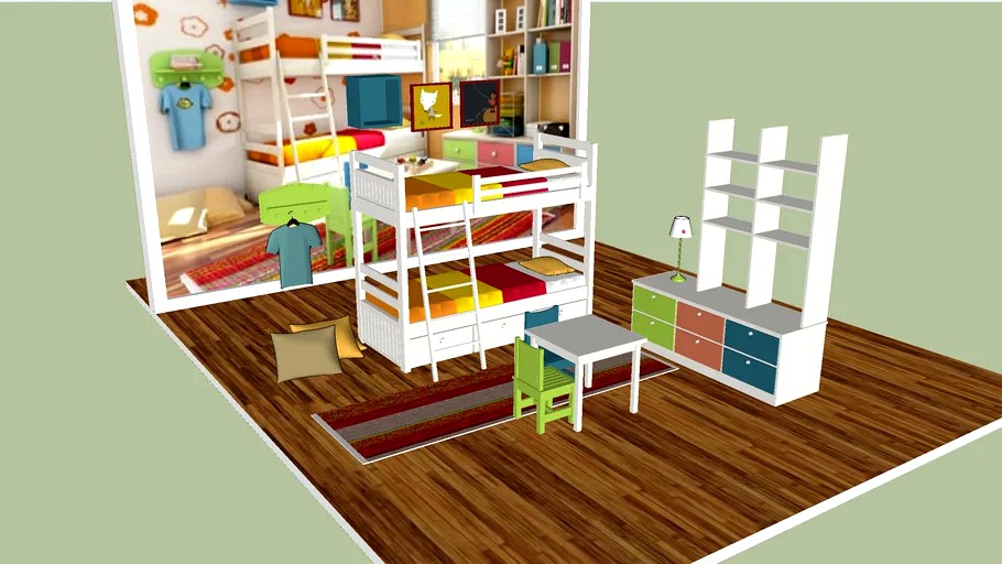 Kids Bedroom - Habitacion de Niños