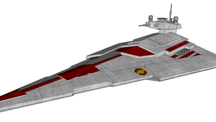 Republic version Victory class star destroyer