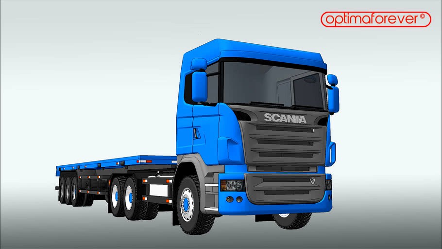 Scania R730 truck (6 axis) proper