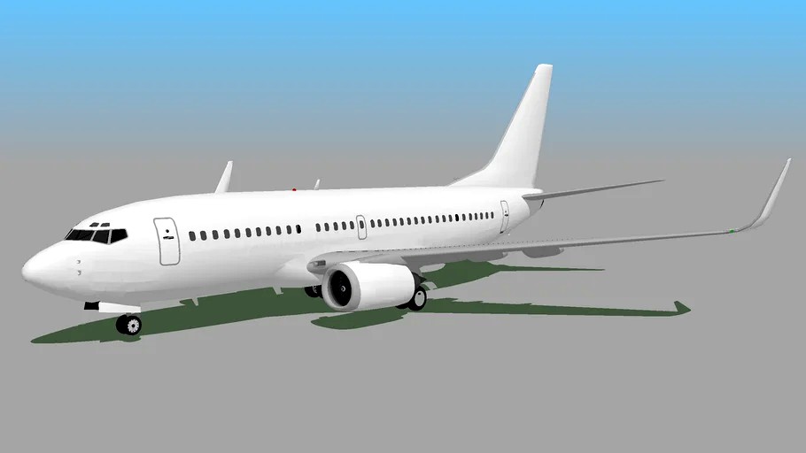 Template - Boeing 737-300 (Winglets)