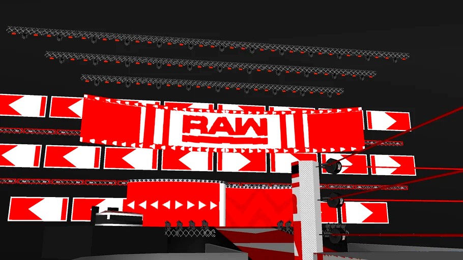 WWE RAW 2018 Arena Type 2