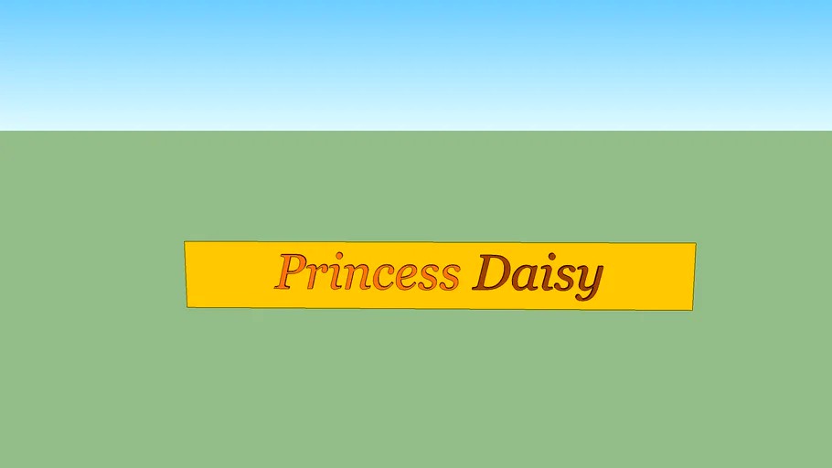 Mario Kart 'Princess Daisy' Billboard
