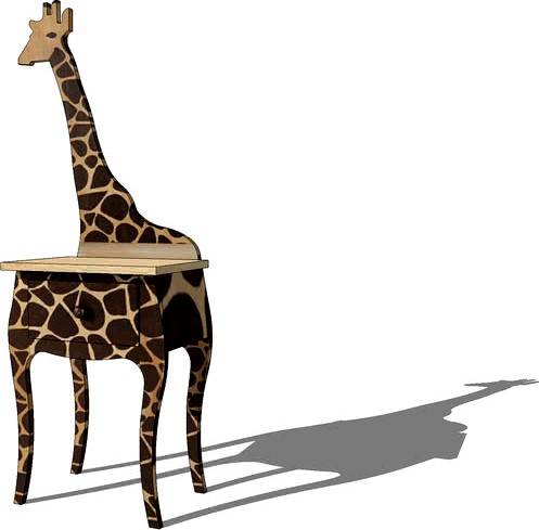 Chevet enfant girafe SAVANE, Maisons du monde. Réf: 135744 prix 98.60