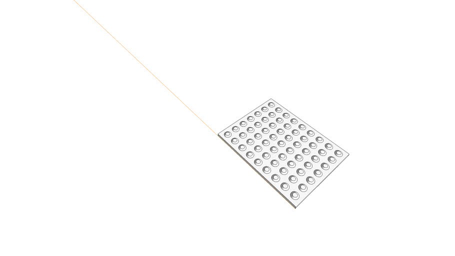 Piso Tátil de Alerta (Cerâmico) - Tactile Floor Alert (Ceramic)