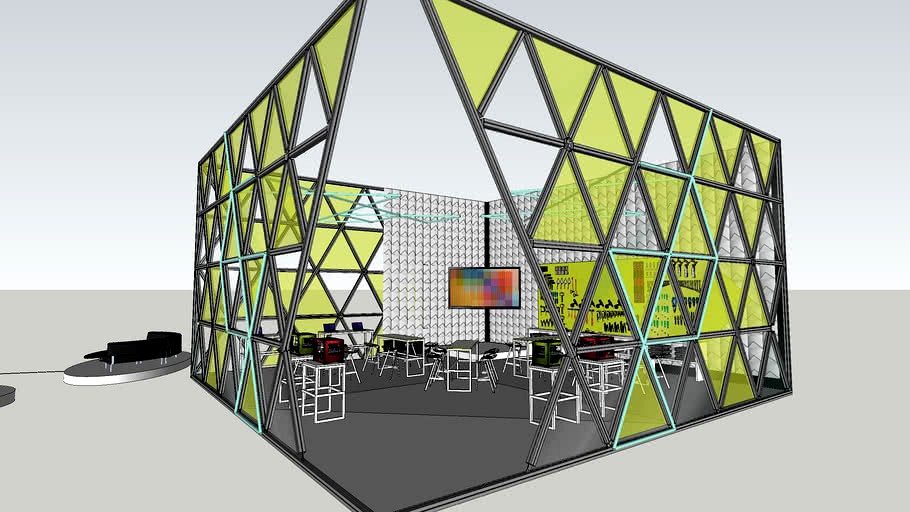 Exhibition Stand Design - modular system framework
