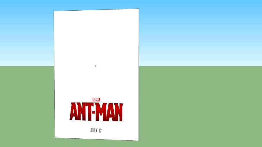 Ant-Man - Teaser One Sheet Movie Poster 27X40 Double Sided (unframed)