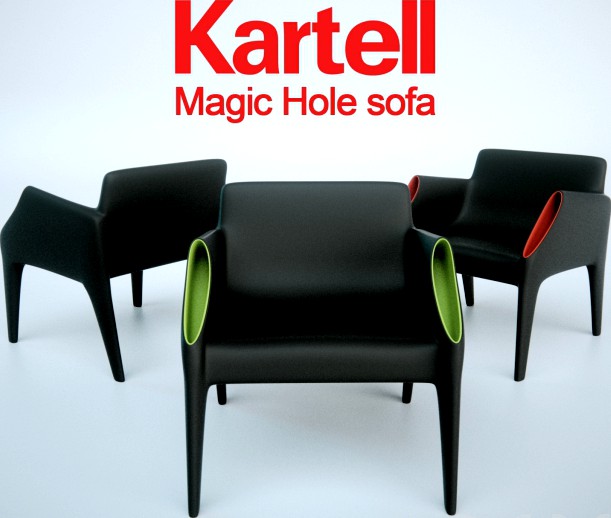 Kartell_MAGIC_HOLE_Armchair_collection