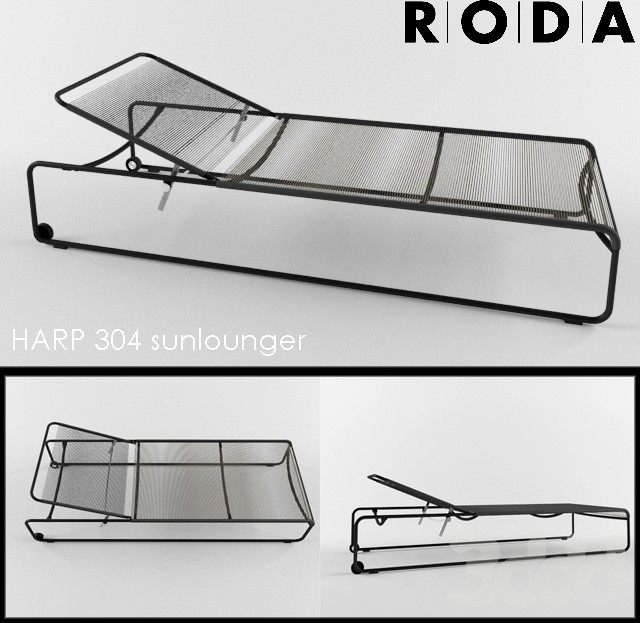 RODA / HARP 304 sunlounger