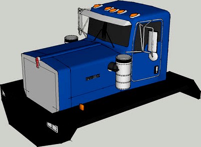 Kenworth C500 tri steer