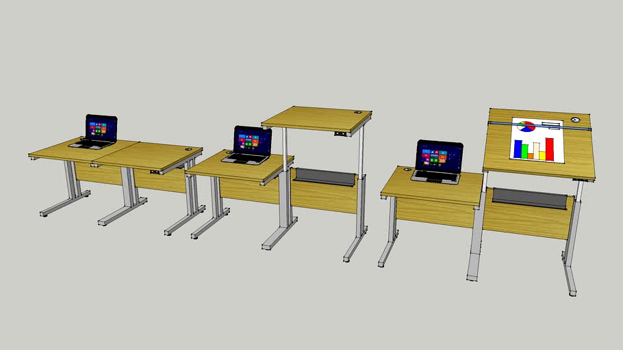 height adjustable desk