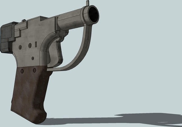 FP-45 Liberator 3d model