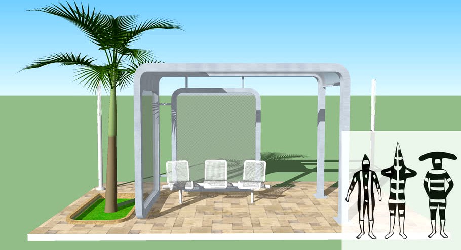 Parada de bus stop bus]
