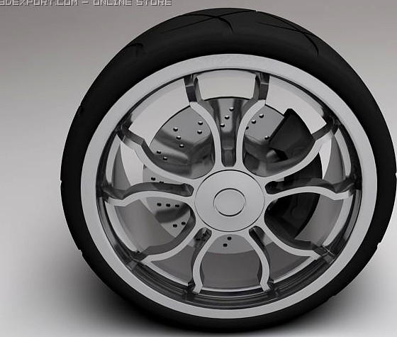 Wheel C10 3D Model