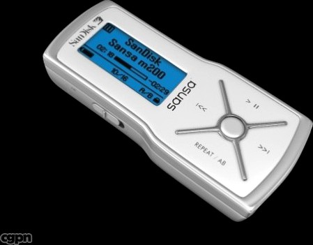 Sandisk Sansa MP33d model