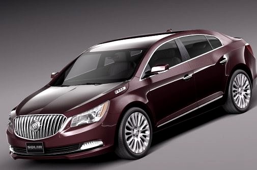 Buick LaCrosse 20143d model