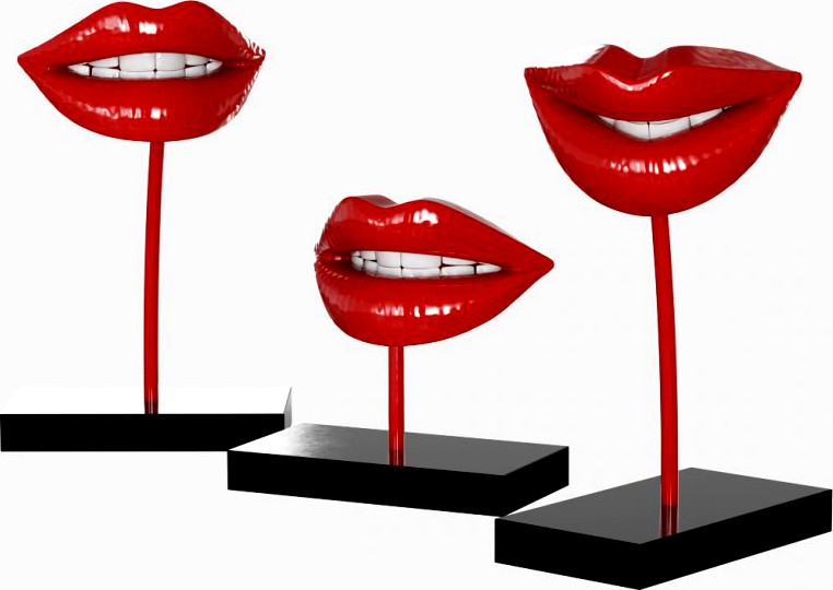 Figurine Lips3d model