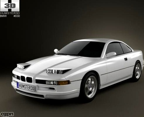 BMW 8 Series (E31)3d model