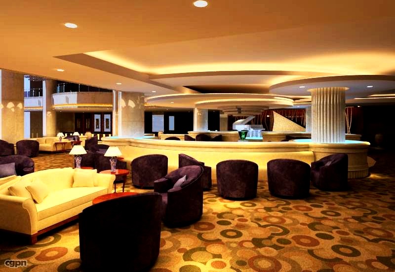 Lobby 1713d model