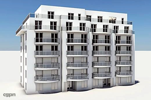 Residential Complex Element 013d model