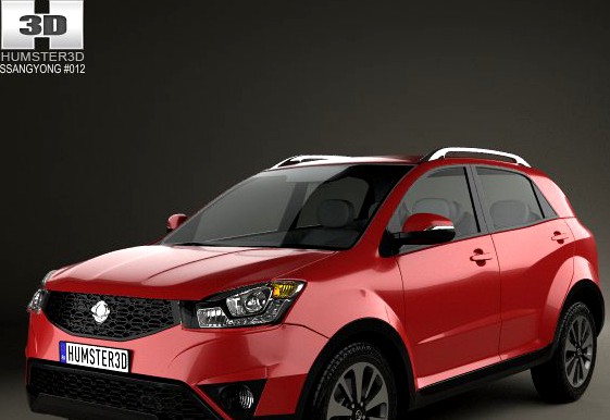 SsangYong Actyon 20143d model