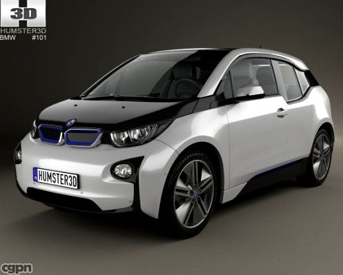 BMW i3 20143d model