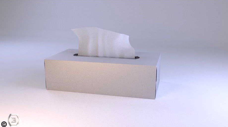 Tissue Box3d model