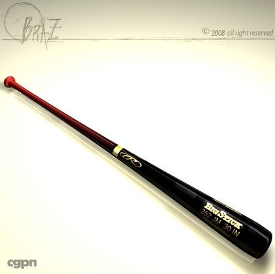 Baseball bat 23d model