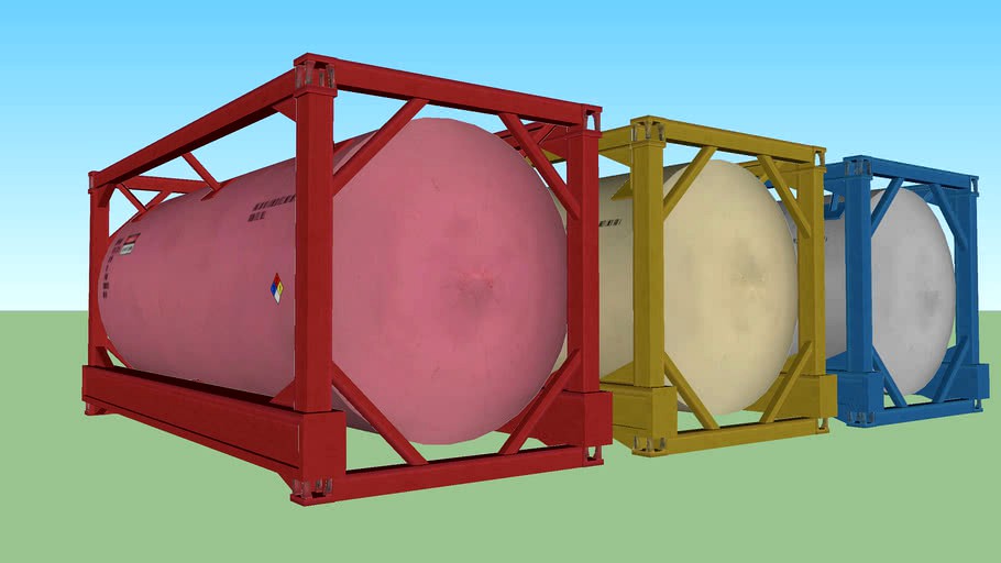 Tank container set
