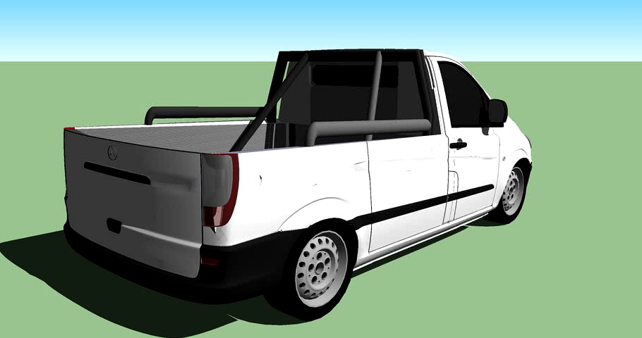 Mercedes-Benz Vito Pickup track