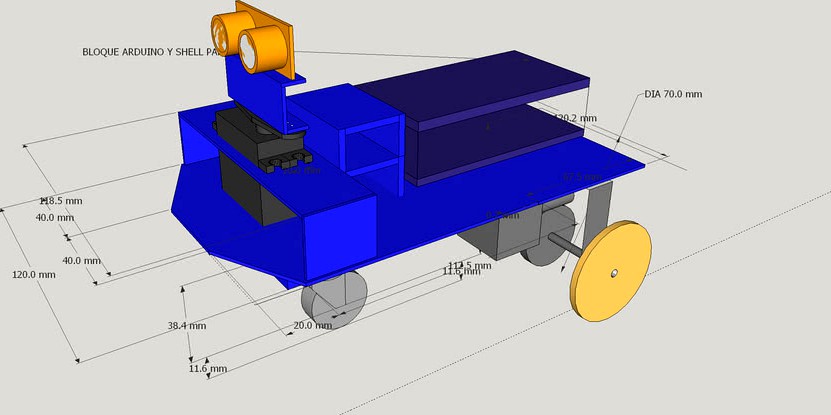 Robot Esquiva obstáculos