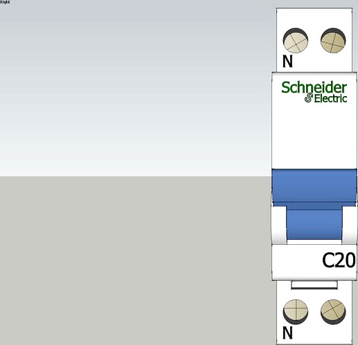 disjoncteur de 20A schneider électric