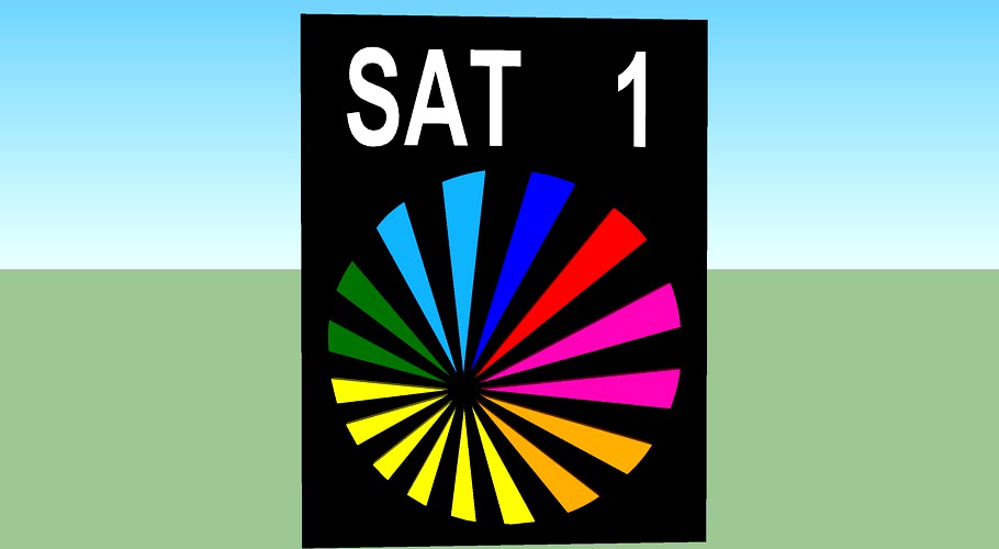 Sat 1 Logo (1985-1986)