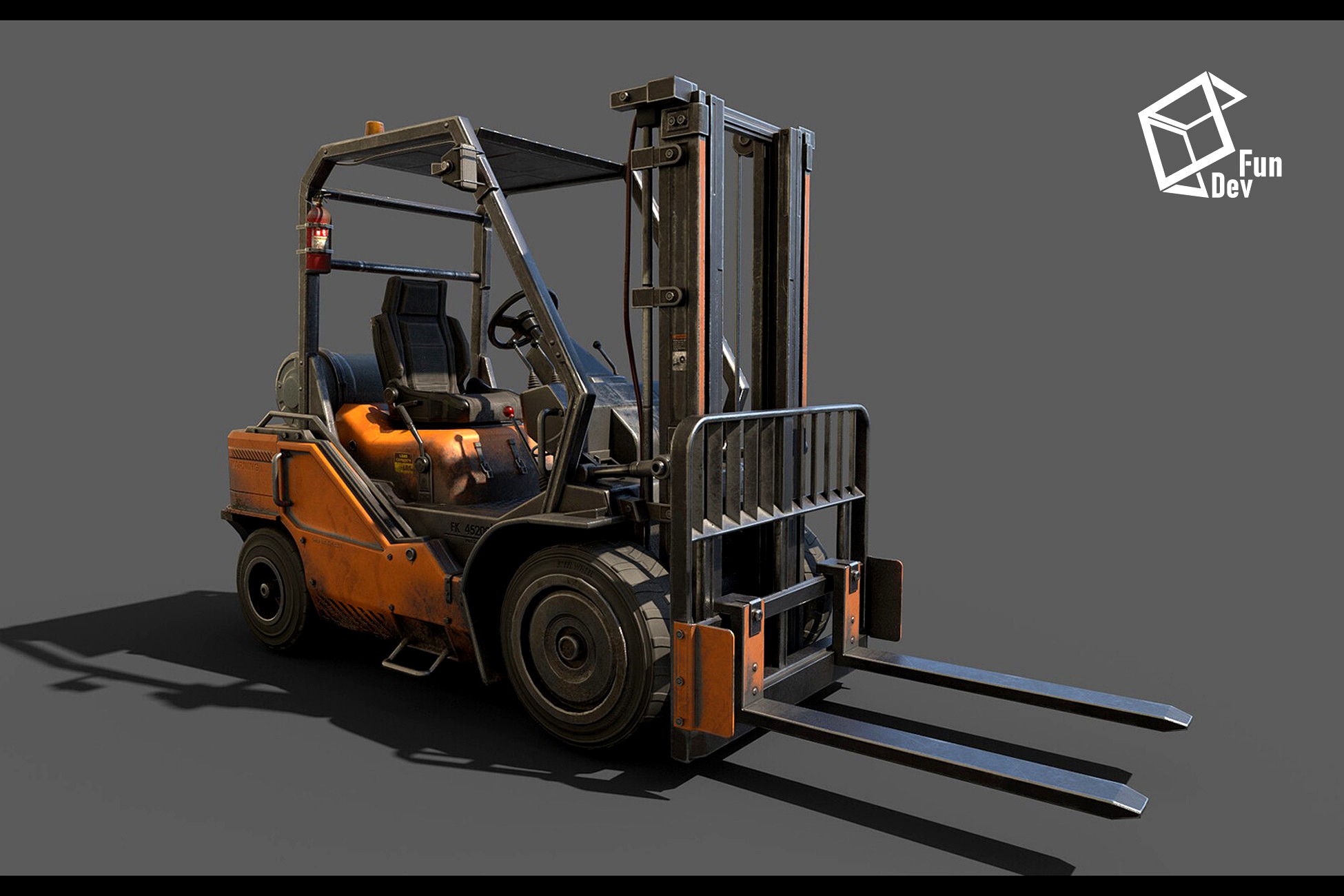 Sci-fi Forklift - HDRP