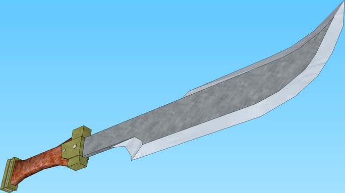 rusty blade