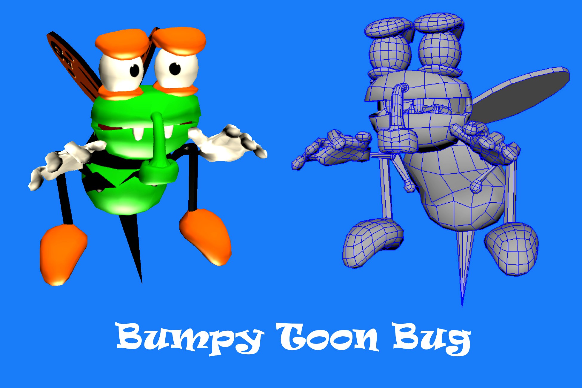 Bumpy Toon Bug