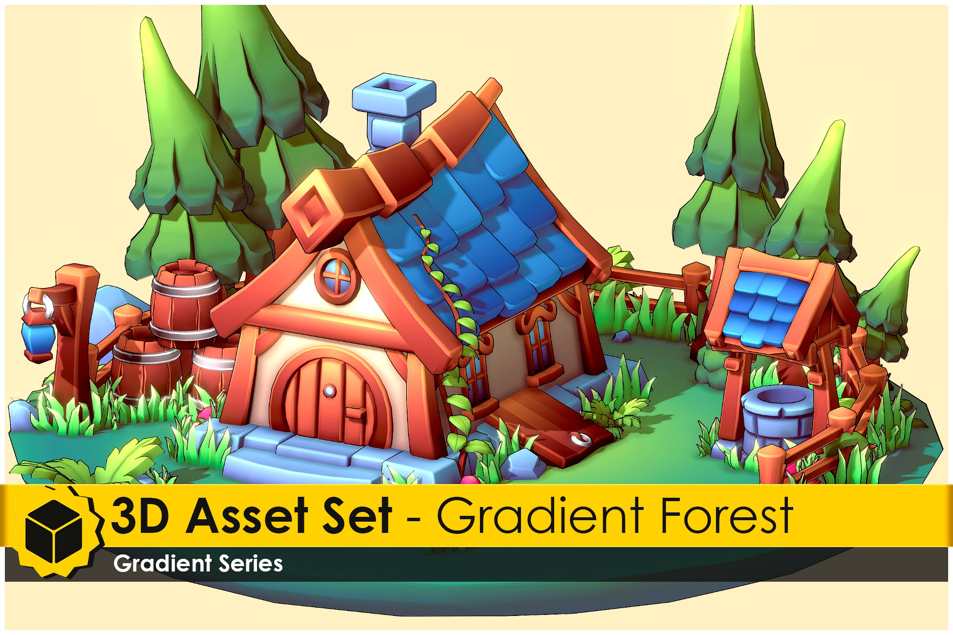 Asset Set - Gradient Forest