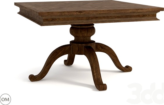 Chateau belvedere small dining table 8831-0008-47