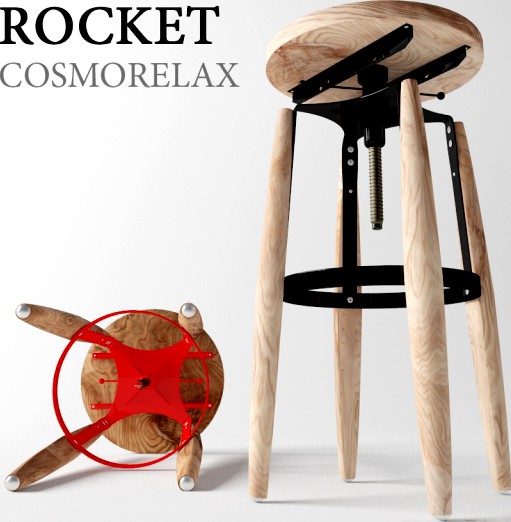 Полубарный стул Rocket