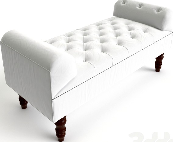 LORRAINE TUFTED BENCH