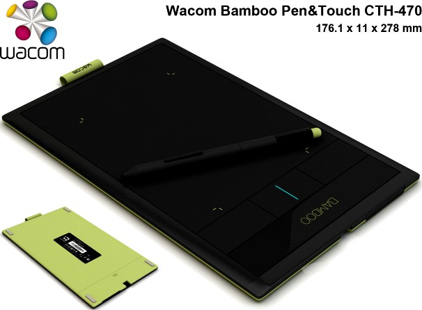 Wacom Bamboo Pen&amp;Touch CTH-470