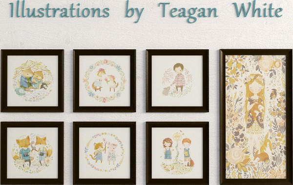 Teagan White illustrations
