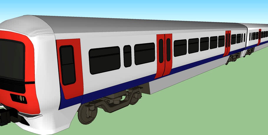 Class 165 (Networker) London Underground Livery