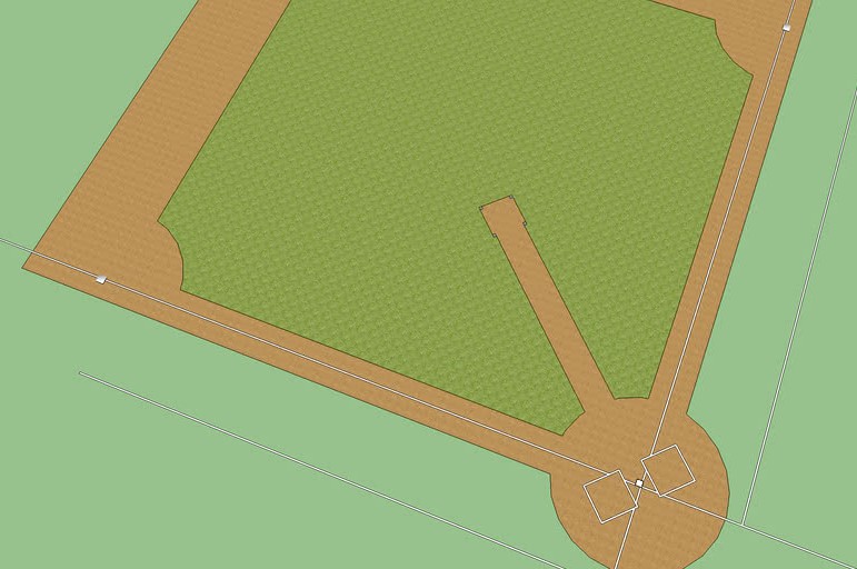 Baseball Infield 1878