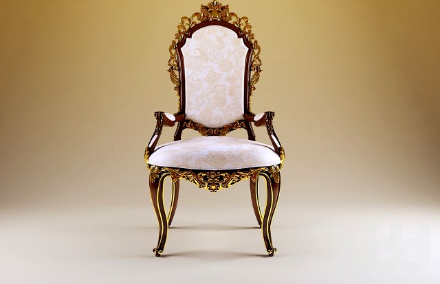 стул в стиле барокко
