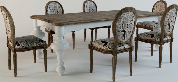 Dialma Brown Table Set