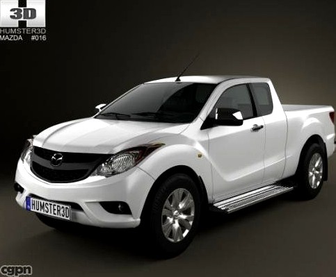 Mazda BT-50 Crew Cab 20123d model